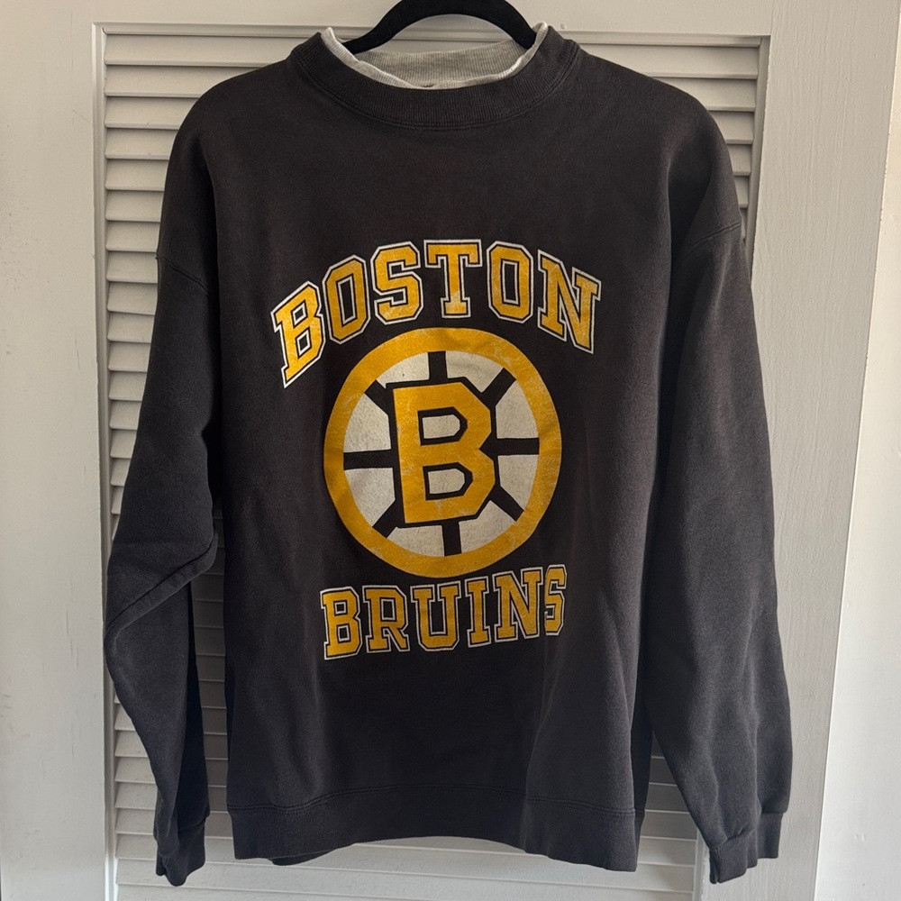Boston Bruins Vintage Crewneck